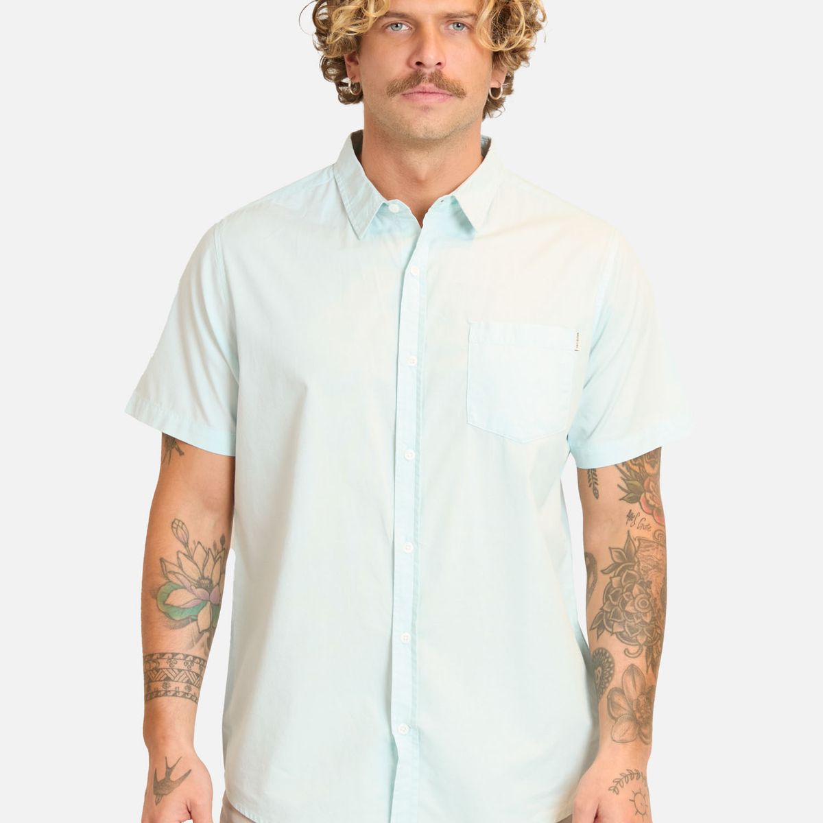 MAUI AND SONS - Camisa MC Teora Verde Hombre Maui And Sons - Verde