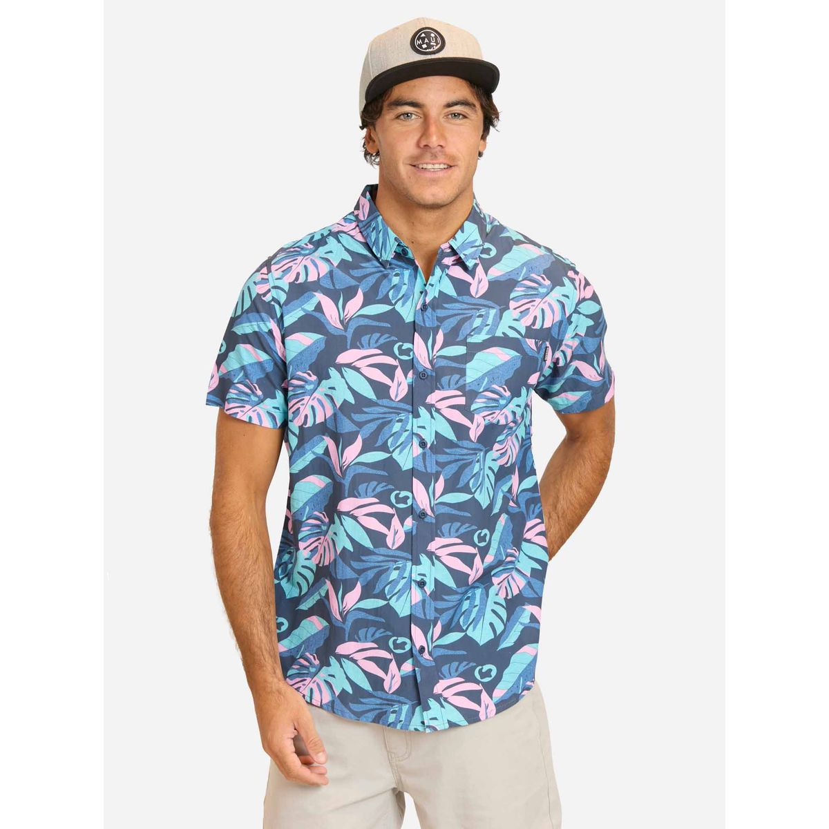MAUI AND SONS - Camisa MC Zekai Multicolor Hombre Maui And Sons - Multicolor