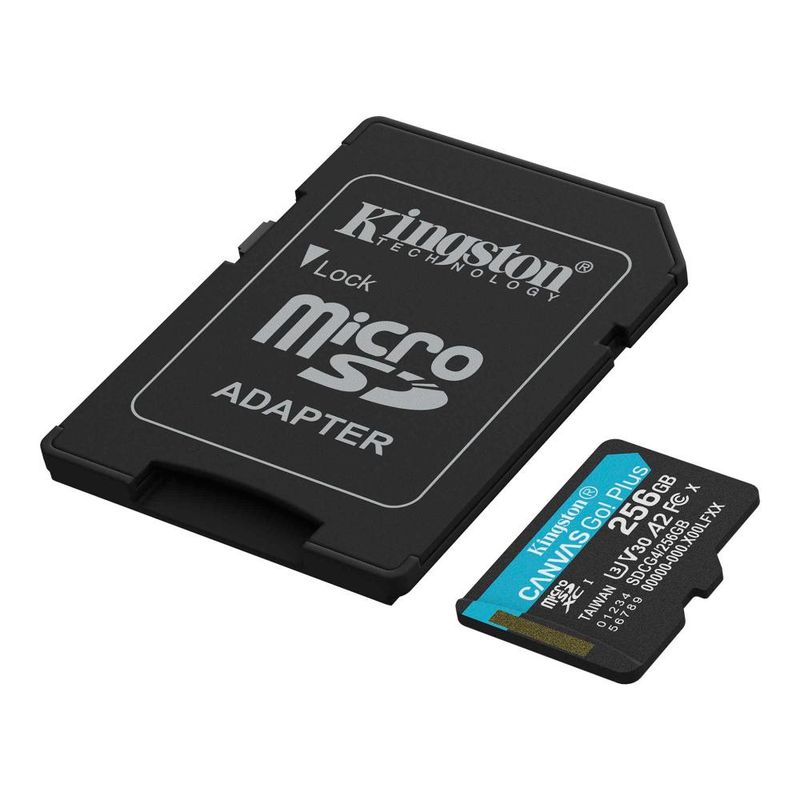 KINGSTON - Tarjeta MicroSd  cg4 256gb  Canvas Go Plus Gen4 200mbS