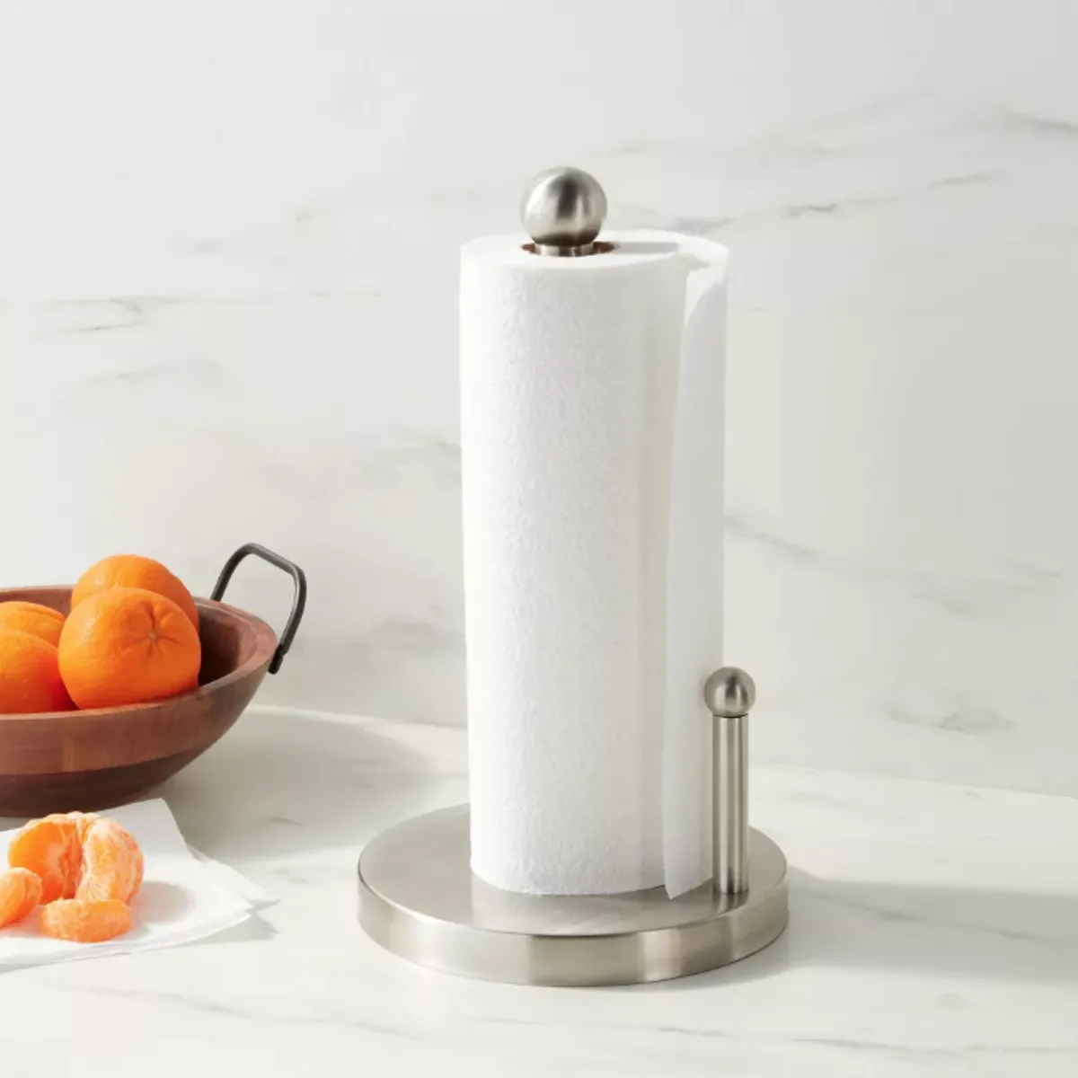 REGALITOLINDO CL - Soporte Toalla de Papel XL - Acero Masiso 35x20 cm