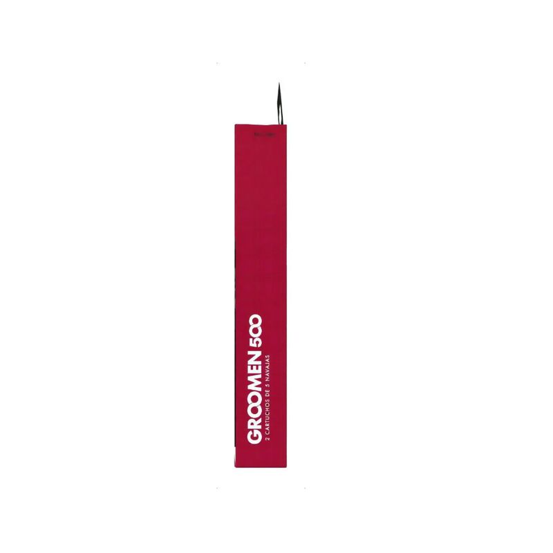 GROOMEN - Groomen 500 140 Días Cartuchos Desechables 5 Navajas 2 Pzas
