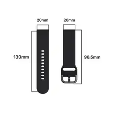 GENERICO - Corre Compatible Samsung Watch 4 / 4 Classic 20mm Floral