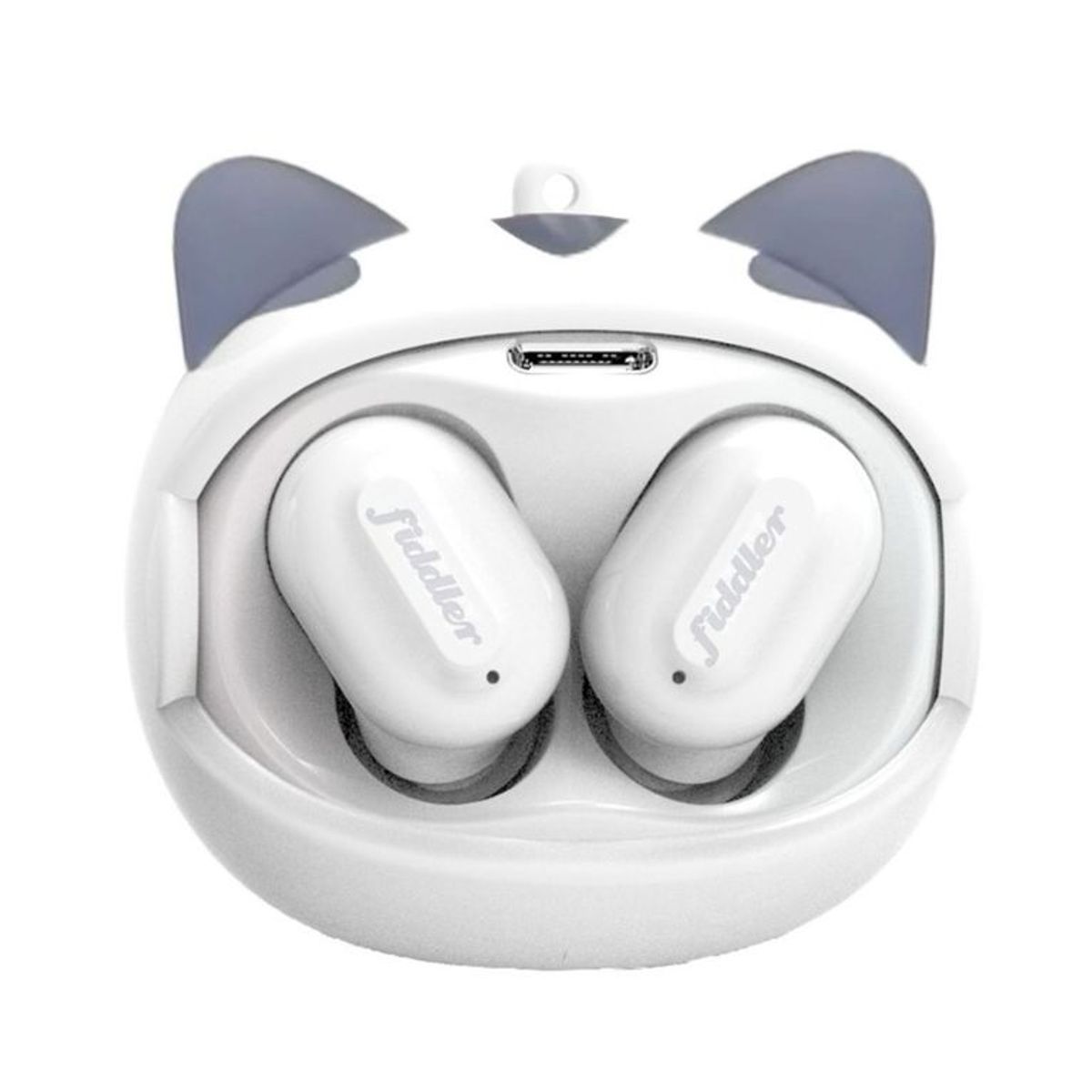 FIDDLER - Audífono Bluetooth Cat Kawaii Rolling Face Fiddler