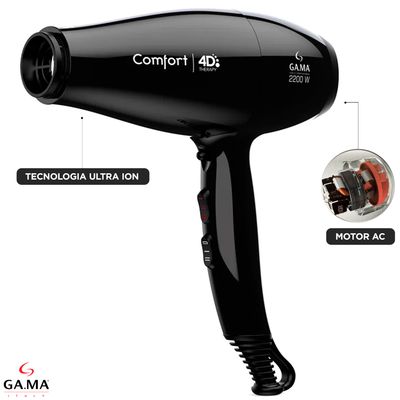 Imagen 2 del producto Secador de Palo Comfort 4D Ultra Ozono Ion Black