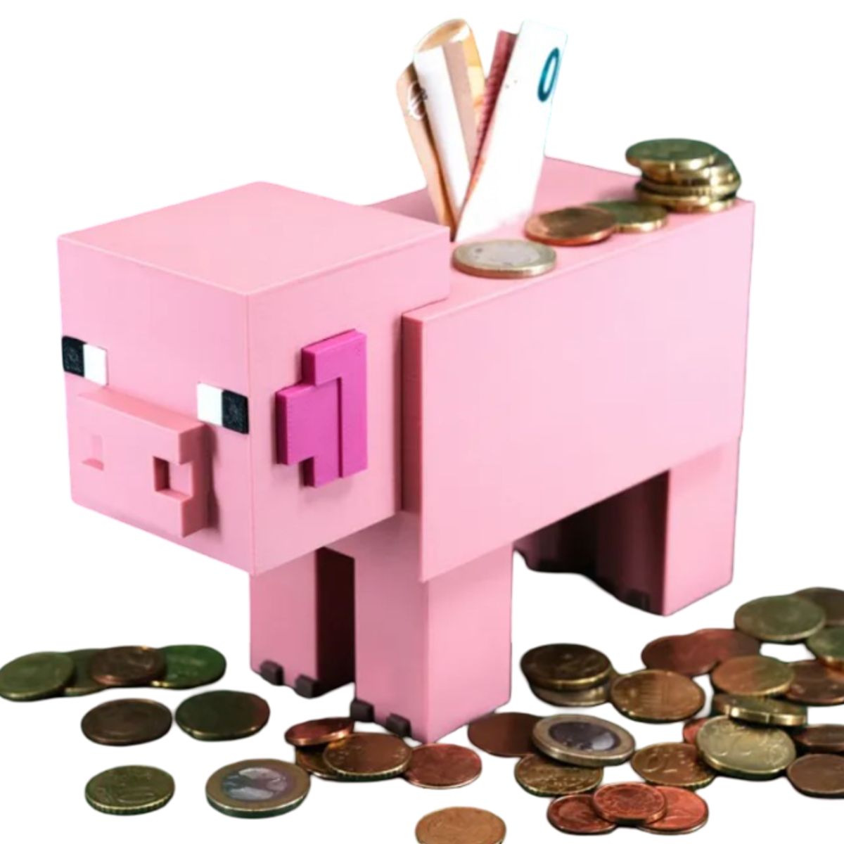 GENERICO - Alcancía - Cerdo Minecraft