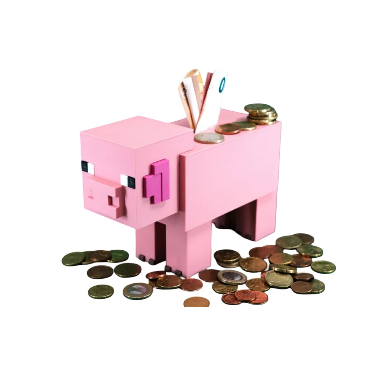 GENERICO - Alcancía - Cerdo Minecraft