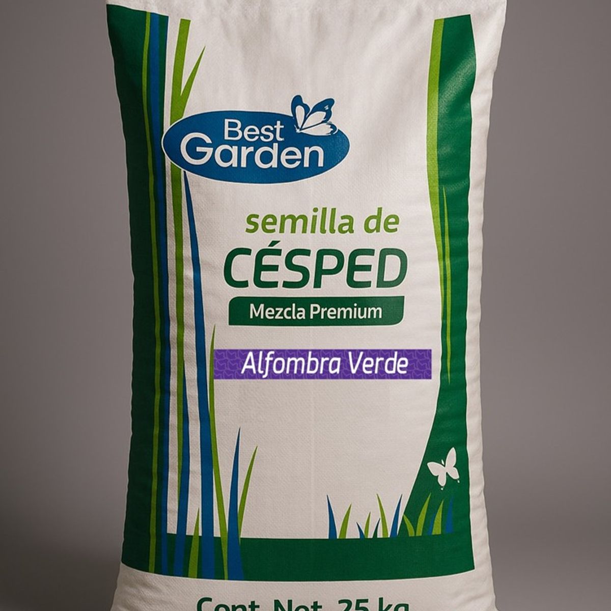BEST GARDEN - Semilla De Césped Alfombra Verde Premium 25 Kg Best Garden