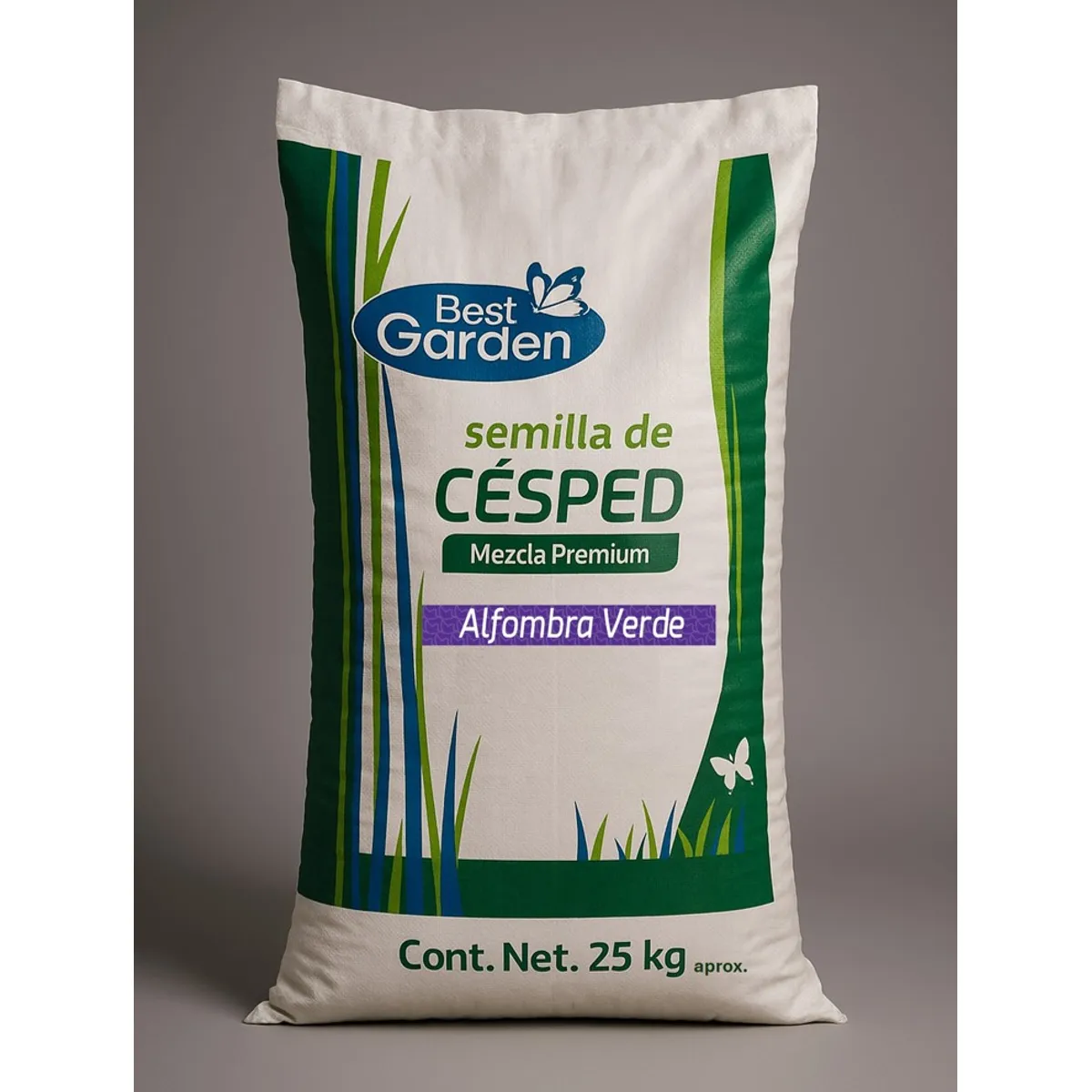 BEST GARDEN - Semilla De Césped Alfombra Verde Premium 25 Kg Best Garden