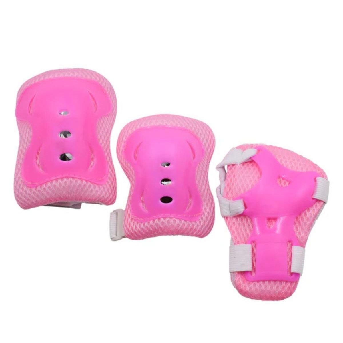 FOUR - Set Protecciones para Niña - Coderas + Rodilleras + Muñequeras