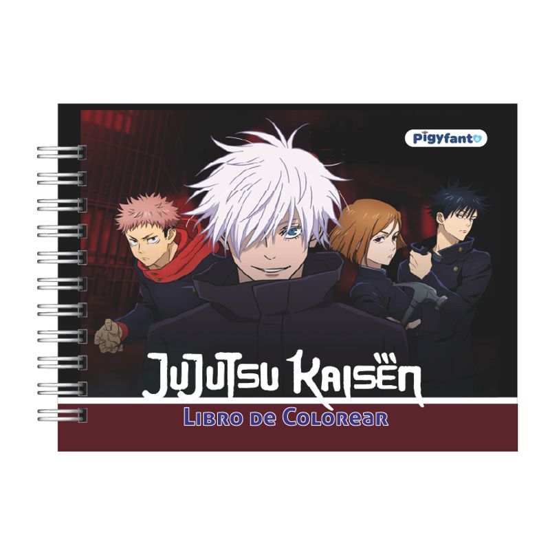 PIGYFANTE - Libro para Colorear Jujutsu Kaisen