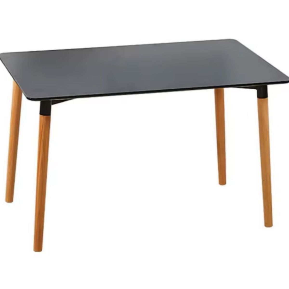 HABITA2 CHILE - Mesa MDF Rectangular Negra 130x80 cm