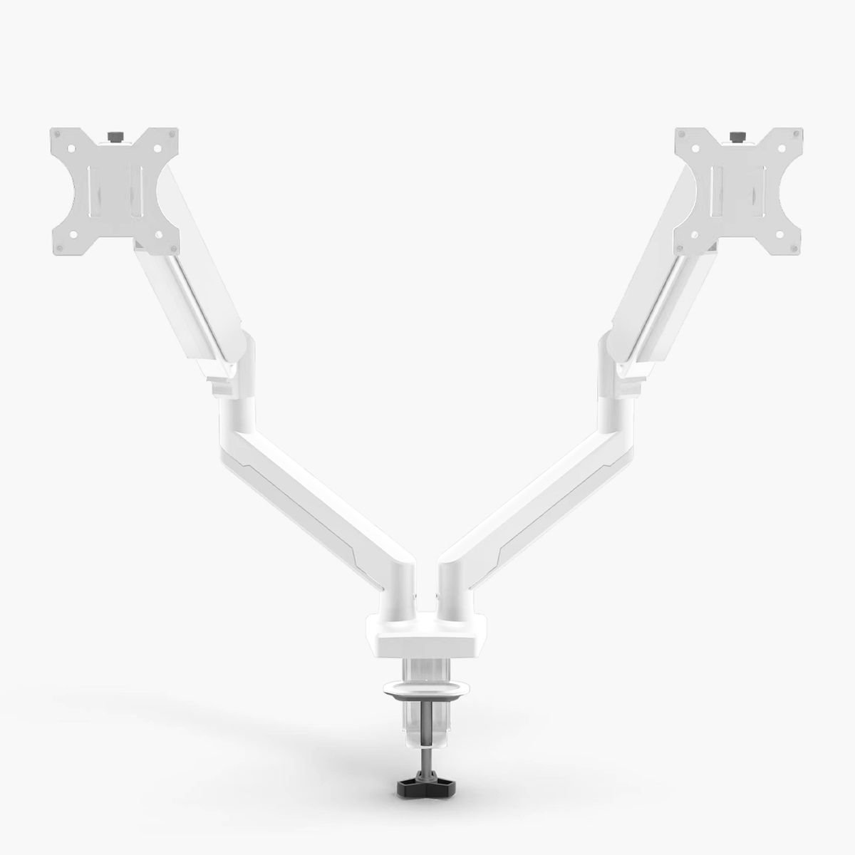 FORM DESIGN - Soporte Monitor Escritorio Doble Blanco