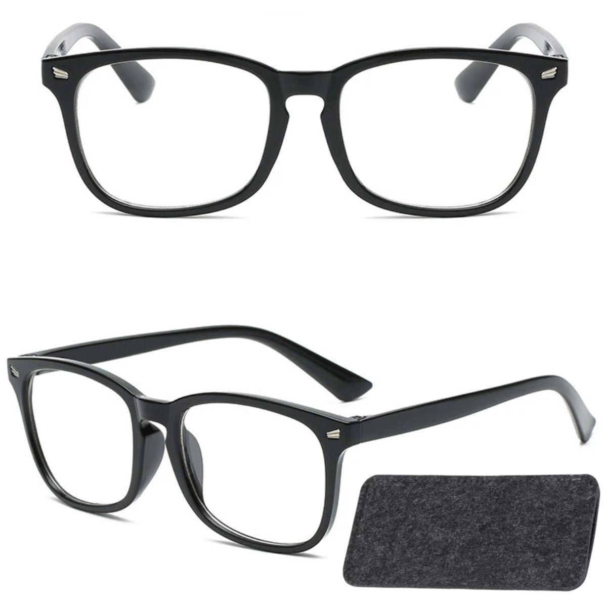 JM - Anteojos Ópticos 2.00 Clásicos Lentes Graduados Presbicia Lectura Gafa