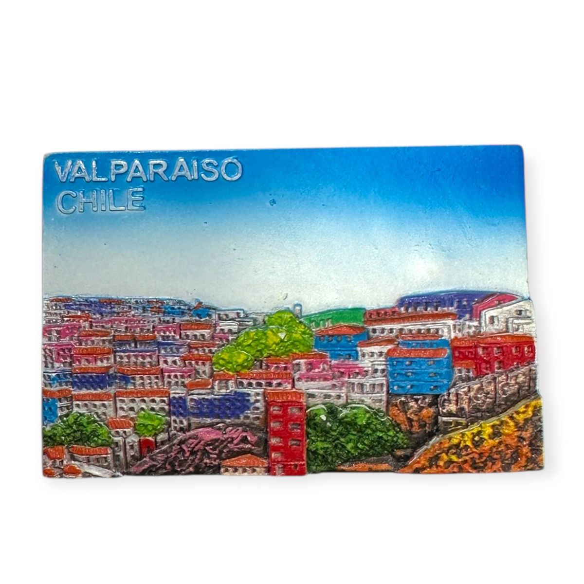 GENERICO - Iman Refrigerador Decorativo Recuerdo Chile Varios Pack X3