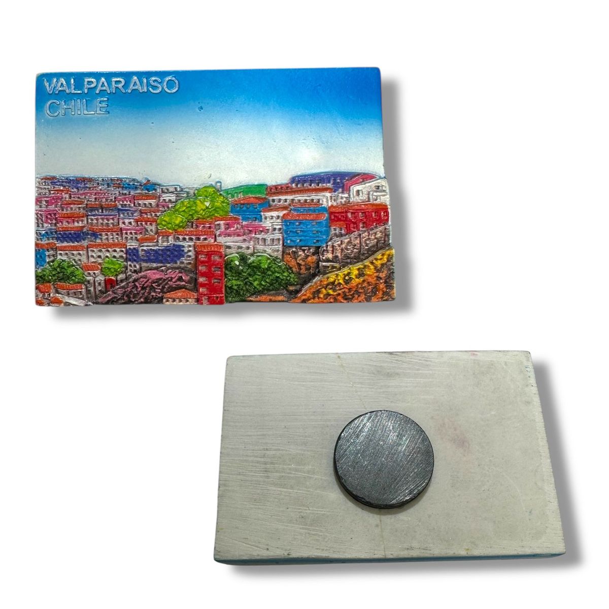 GENERICO - Iman Refrigerador Decorativo Recuerdo Chile Varios Pack X3