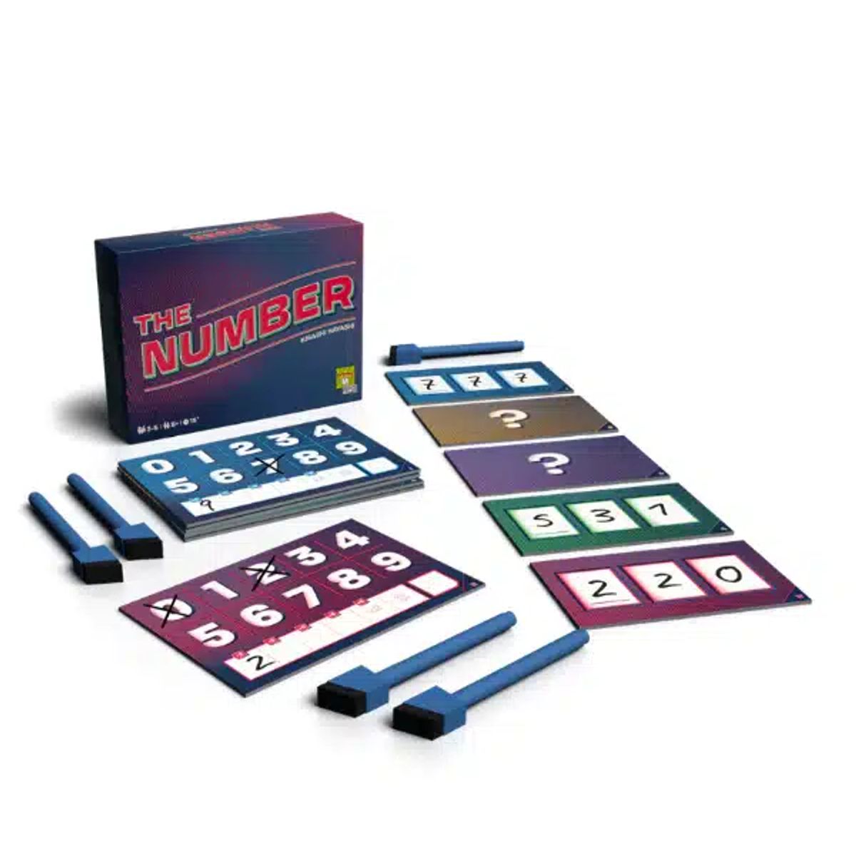 REPOS PRODUCTION - The Number - Juego de Mesa