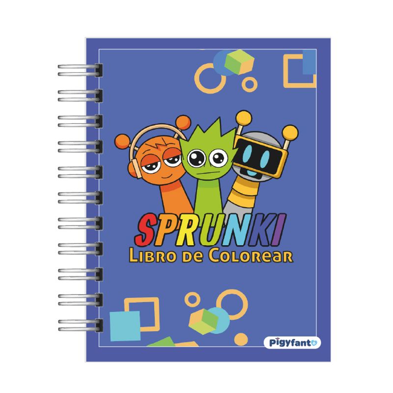PIGYFANTE - Libro para Colorear Spunki