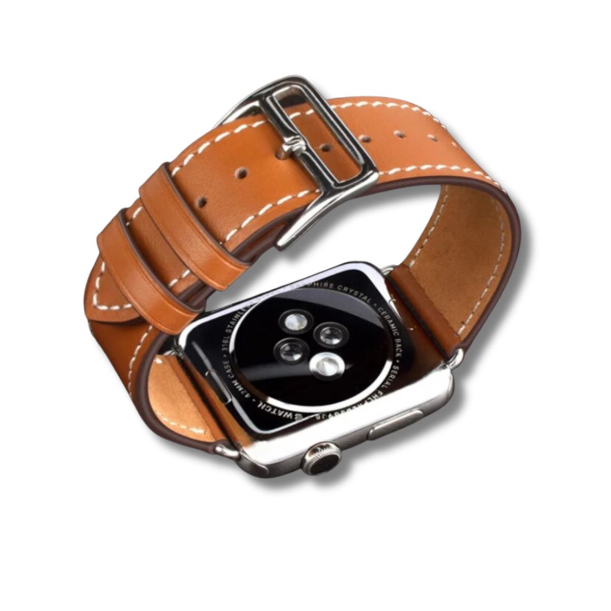 GENERICO - Correas De Cuero Premium para Apple Watch 42-44-45-46-49mm