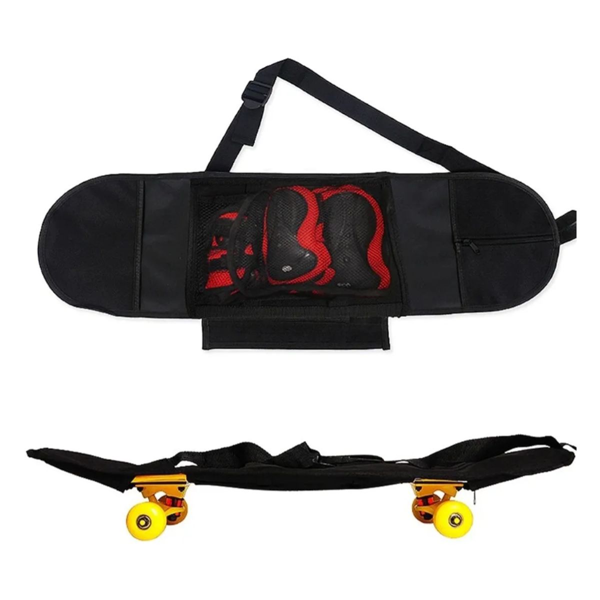 GENERICO - Bolso Mochila de Transporte para Patineta Skate Longboard