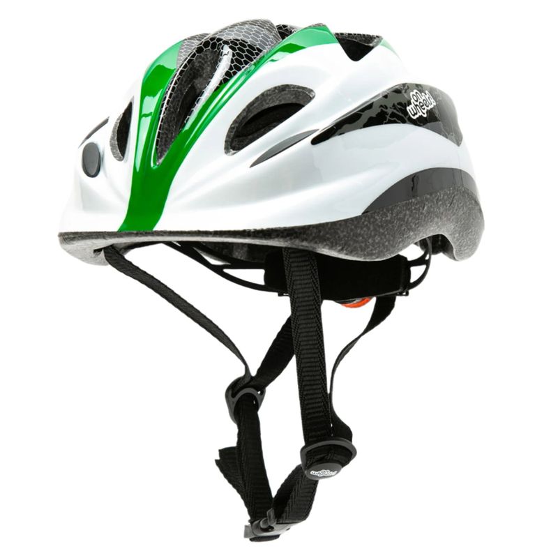 ONWHEELS - Casco Infantil Deportivo con Luz OnWheels Green