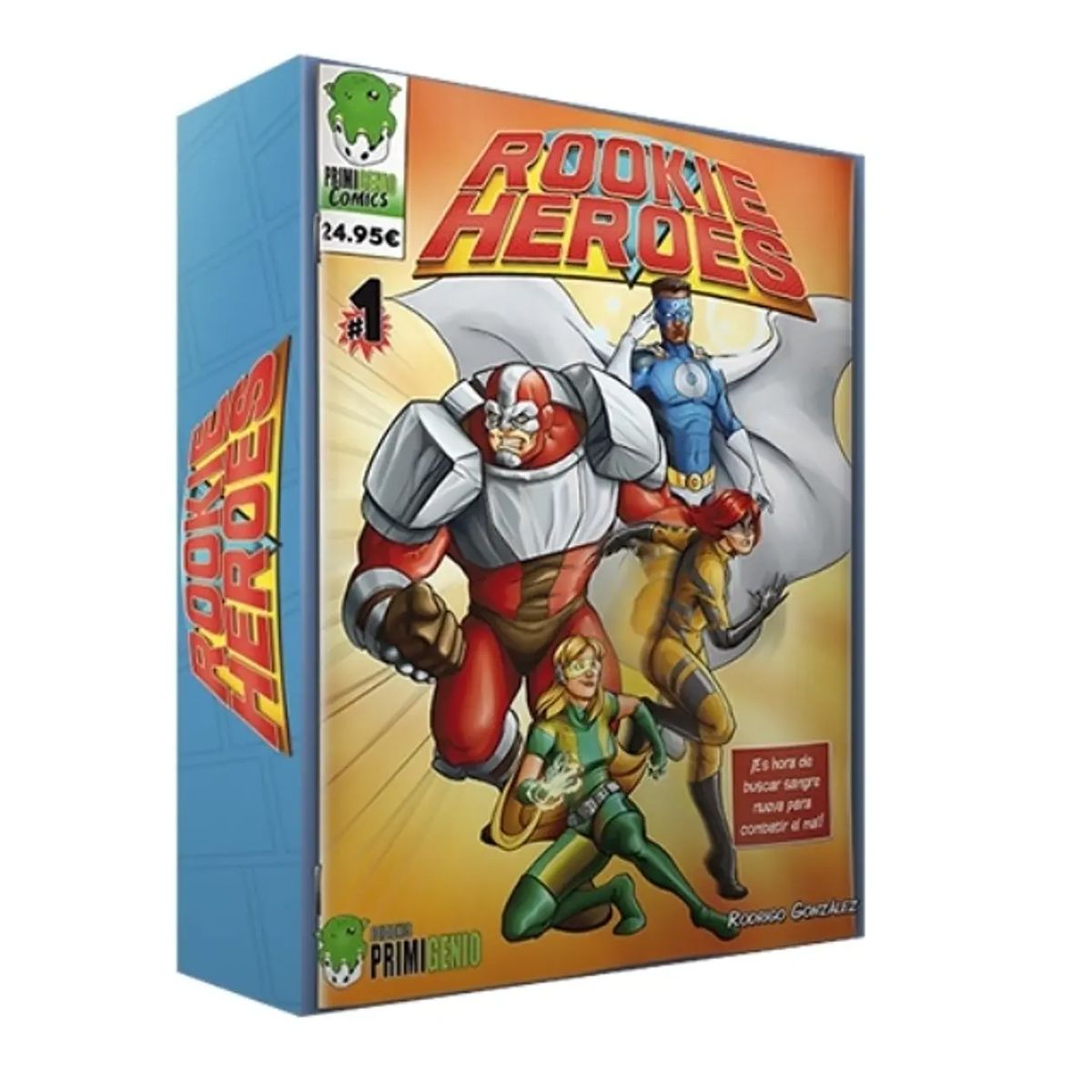 EDICIONESPRIMIGENIO - Rookie Heroes - Juego de Mesa