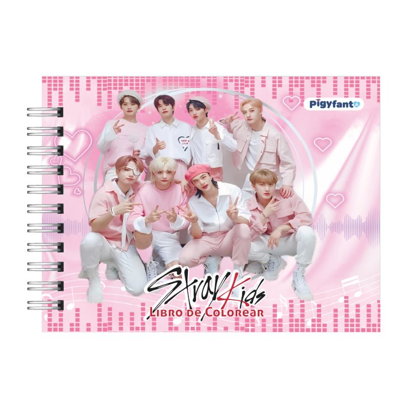 PIGYFANTE - Libro para Colorear Stray Kids