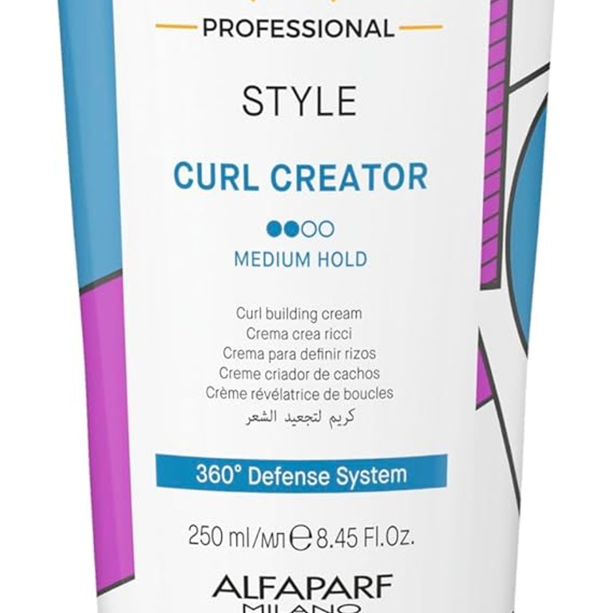 ALFAPARF MILANO - CREMA CURL CREATOR YELLOW 250ML ALFAPARF