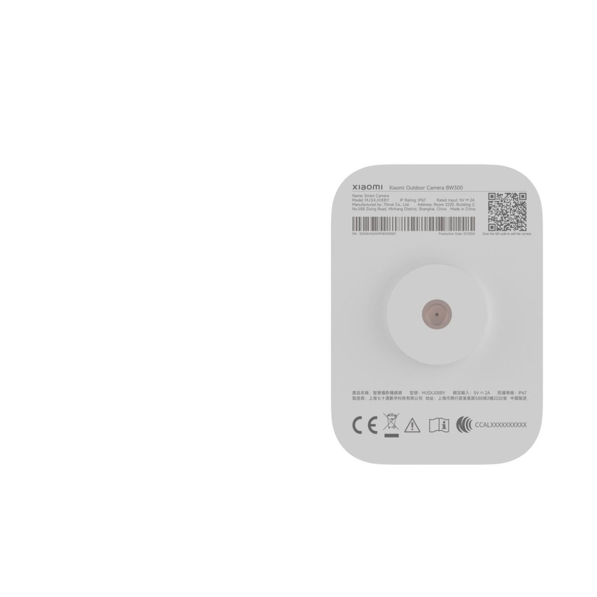 XIAOMI - Xiaomi Outdoor Camera BW300