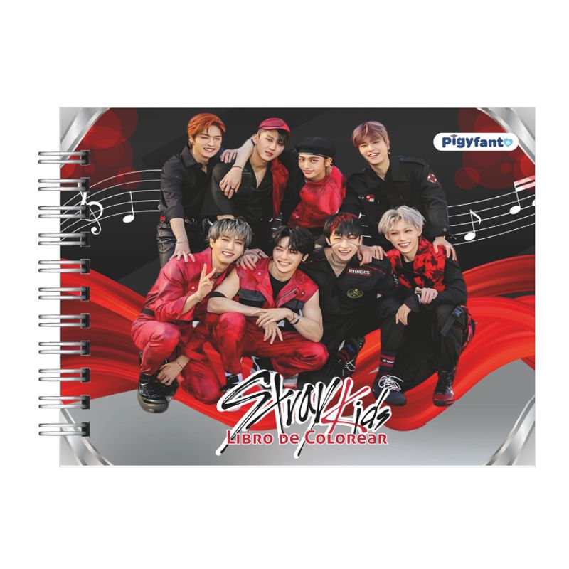 PIGYFANTE - Libro para Colorear Stray Kids