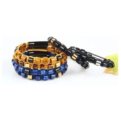 Imagen 2 del producto Pulsera Piedra Lapislazuli Hombre Moda Royal Madriz