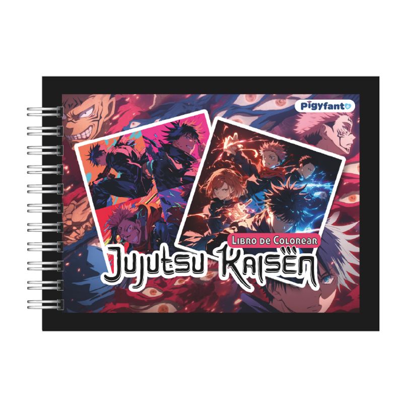 PIGYFANTE - Libro para Colorear Jujutsu Kaisen