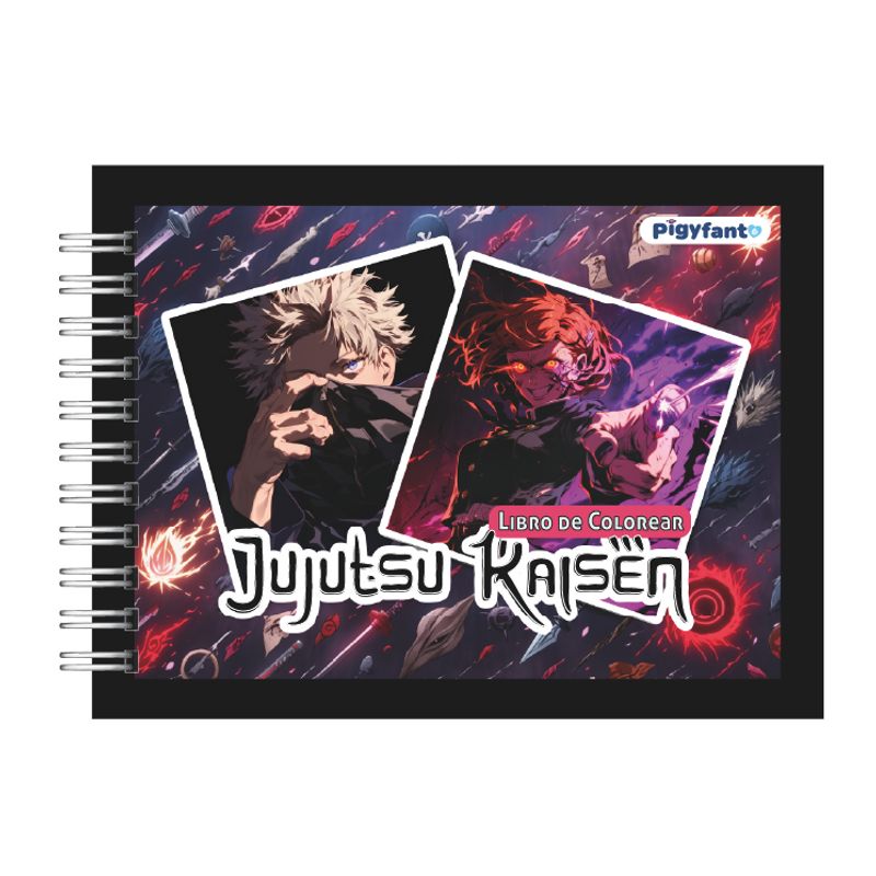 PIGYFANTE - Libro para Colorear Jujutsu Kaisen