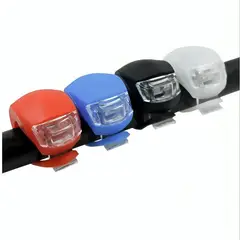 GENERICO - Pack 2 Luces Led Bicicleta Silicona