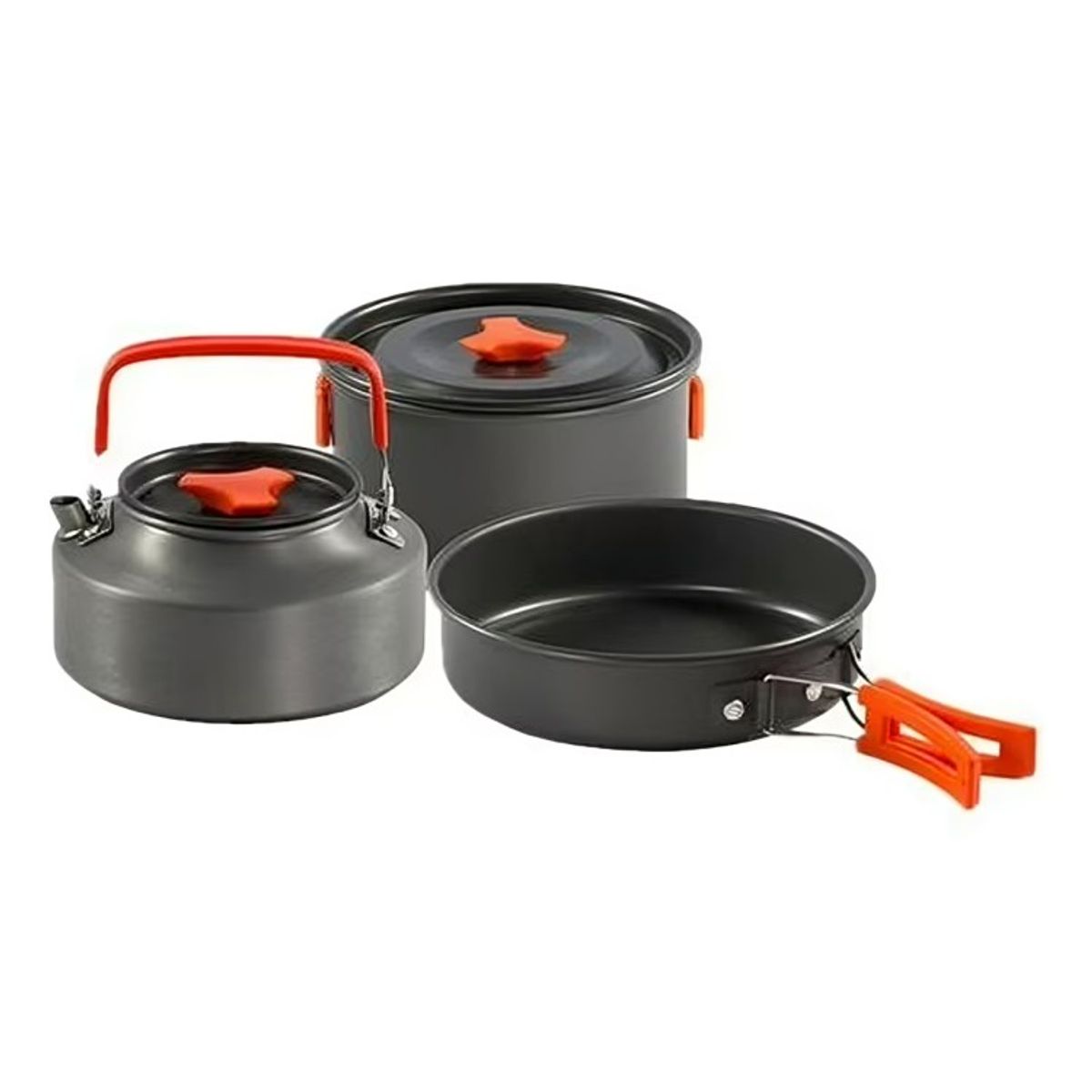 GENERICO - Set Ollas Outdoor Camping Cocinilla Utensilios Ds-308