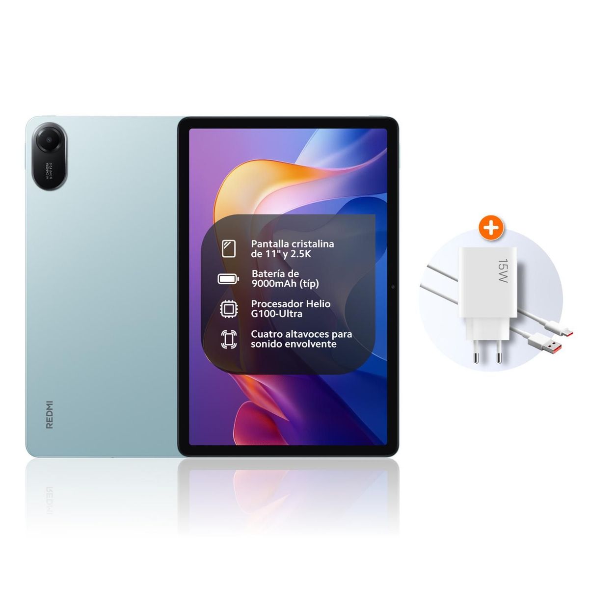 XIAOMI - Tablet Xiaomi Redmi Pad 2 Mint Green 4G RAM 128G ROM