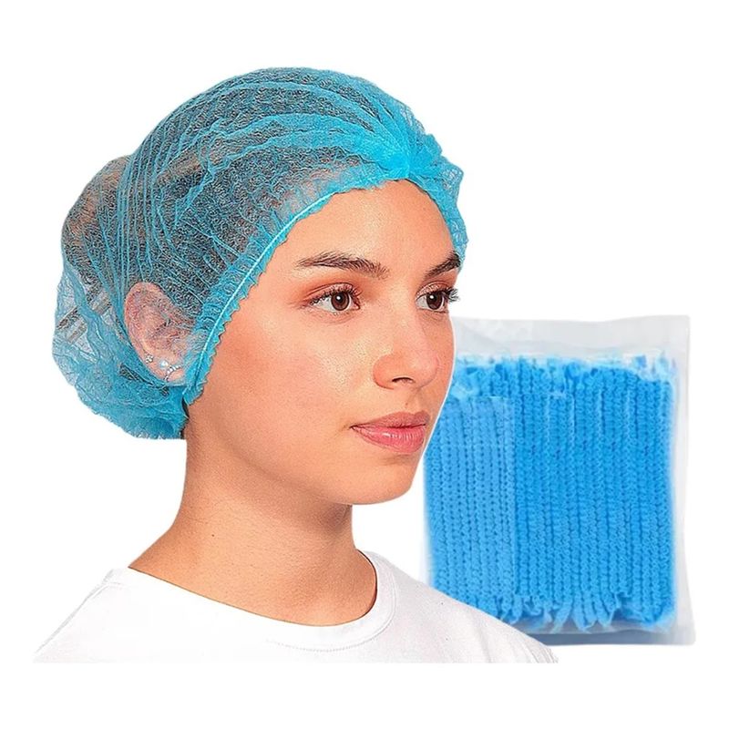 GENERICO - Pack X100 Cofia Gorro Médico Desechable Quirúrgico Unisex