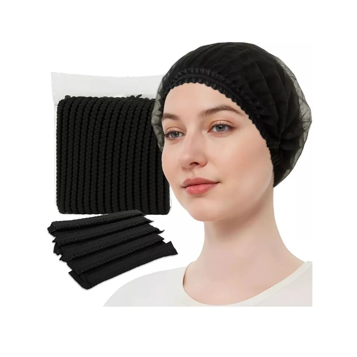 GENERICO - Pack X100 Cofia Gorro Médico Desechable Quirúrgico Unisex