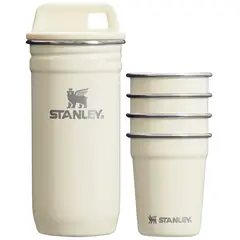 STANLEY - Set de 4 Vasos Camping Cream Gloss - 4 Unidades 59 ml