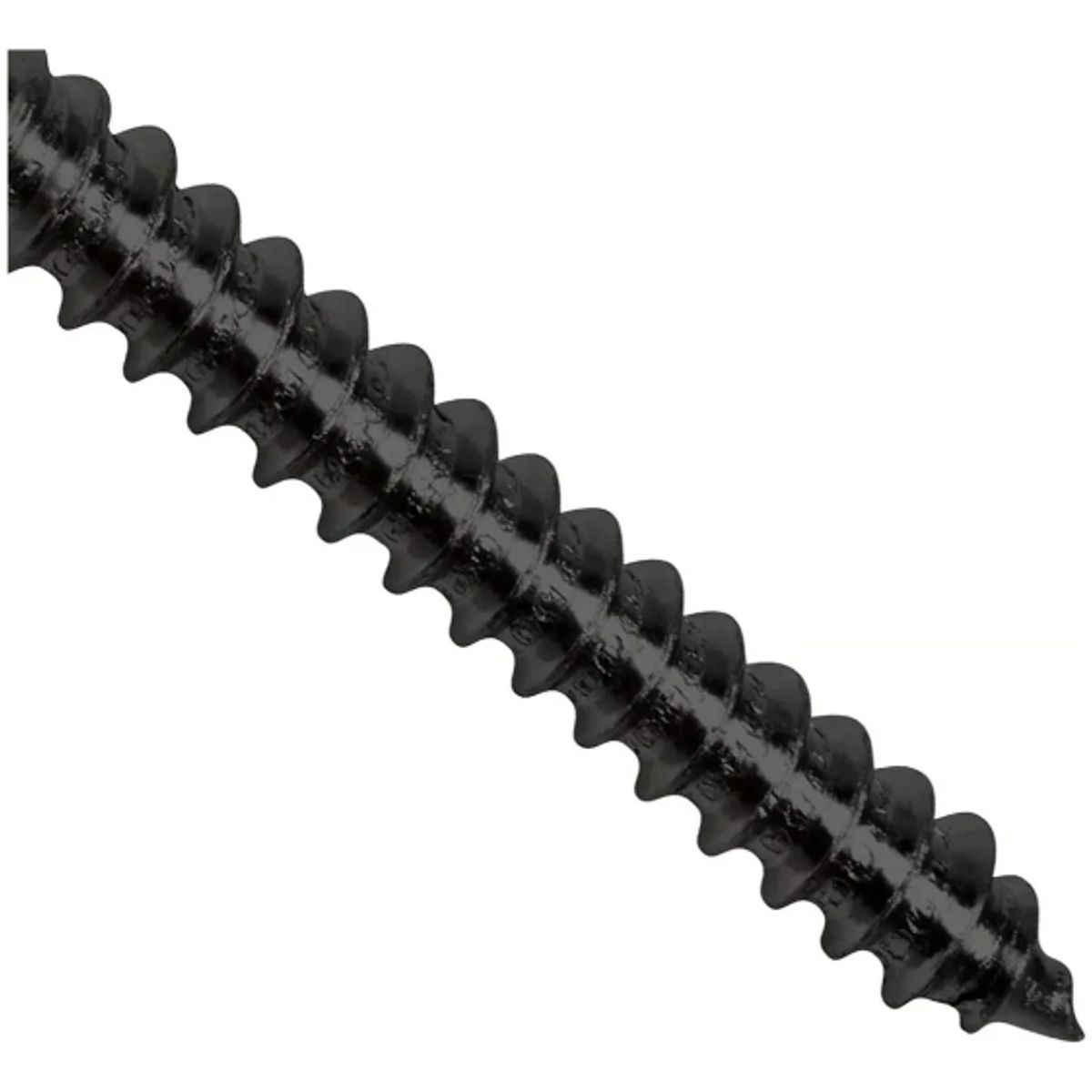 Tornillo Hexagonal Tirafondo Negro 1/4 X 3 Pulgadas - 100 U, marca TUHAUS - Foto 2