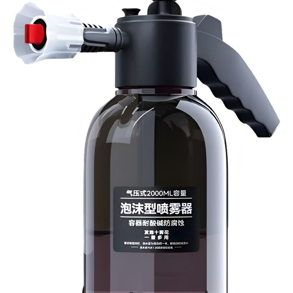 GENERICO - Pulverizador Automovil Lanza Espuma Manual Snow Foam Detail - Negro