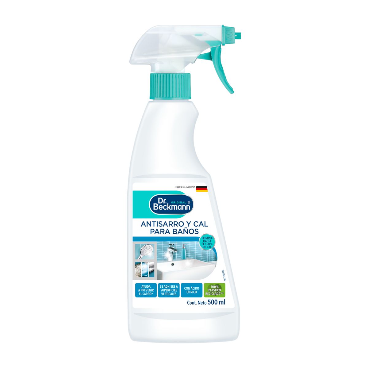 DR BECKMANN - Limpiador Antisarro y Cal Baño y Cocina Dr Beckmann 500ml