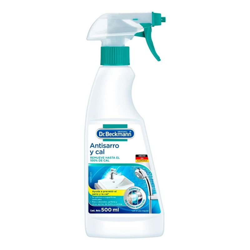 DR BECKMANN - Limpiador Antisarro y Cal Baño y Cocina Dr Beckmann 500ml