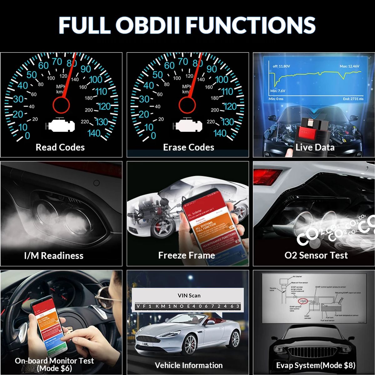 THINKCAR - Thinkdiag Scanner Automotriz Obd2 Profesional + 1 Licencia