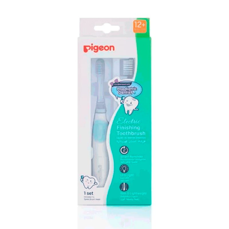 PIGEON - Cepillo de Dientes Eléctrico  para Bebés 12m+ Pigeon