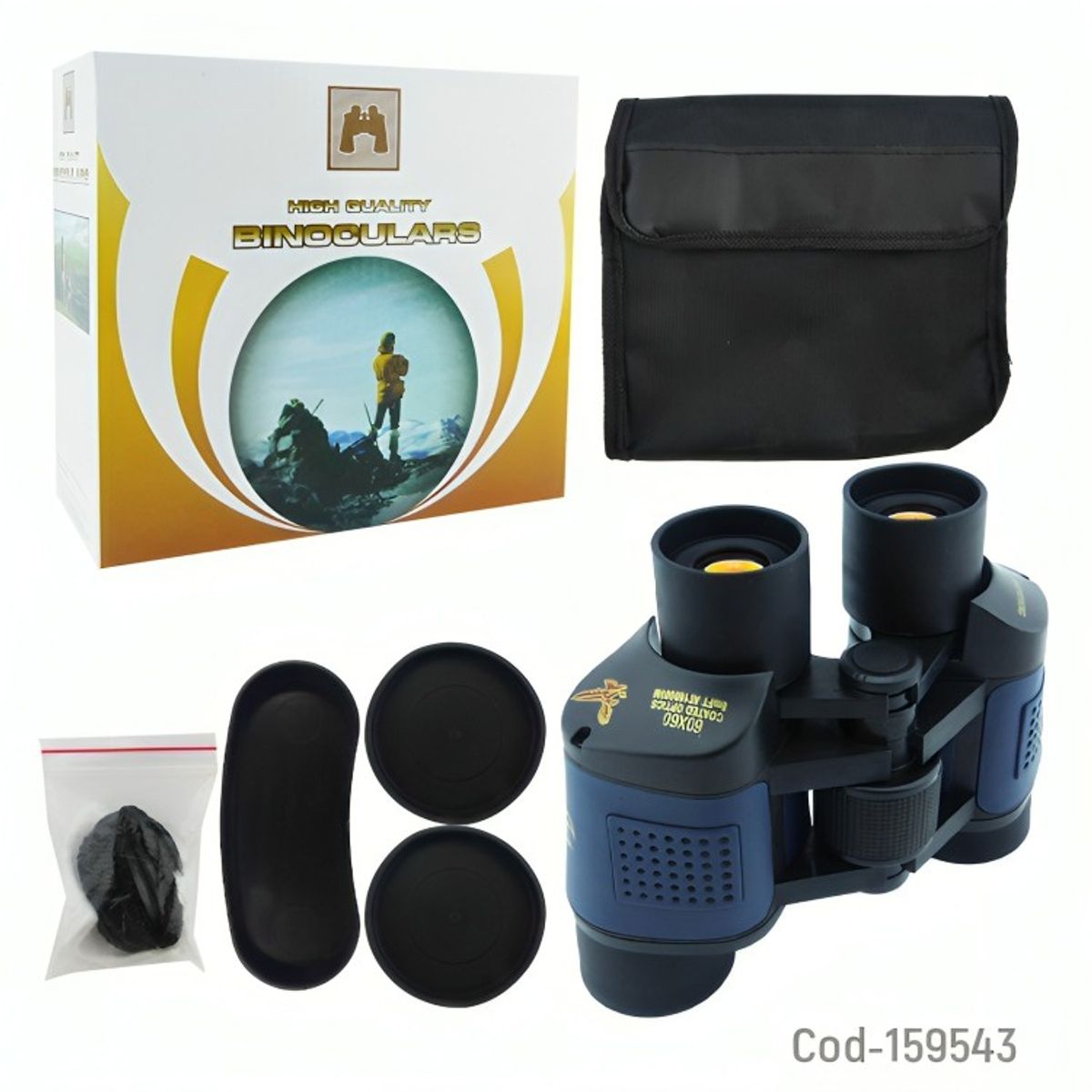 GENERICO - BINOCULAR PROFECINAL 60X60 MODB21 1000M VISION NOCTURNA