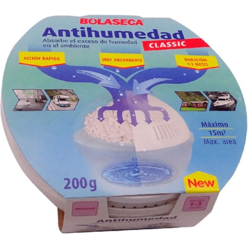 GENERICO - Sistema Antihumedad Bolaseca Con Su Recarga 200gr