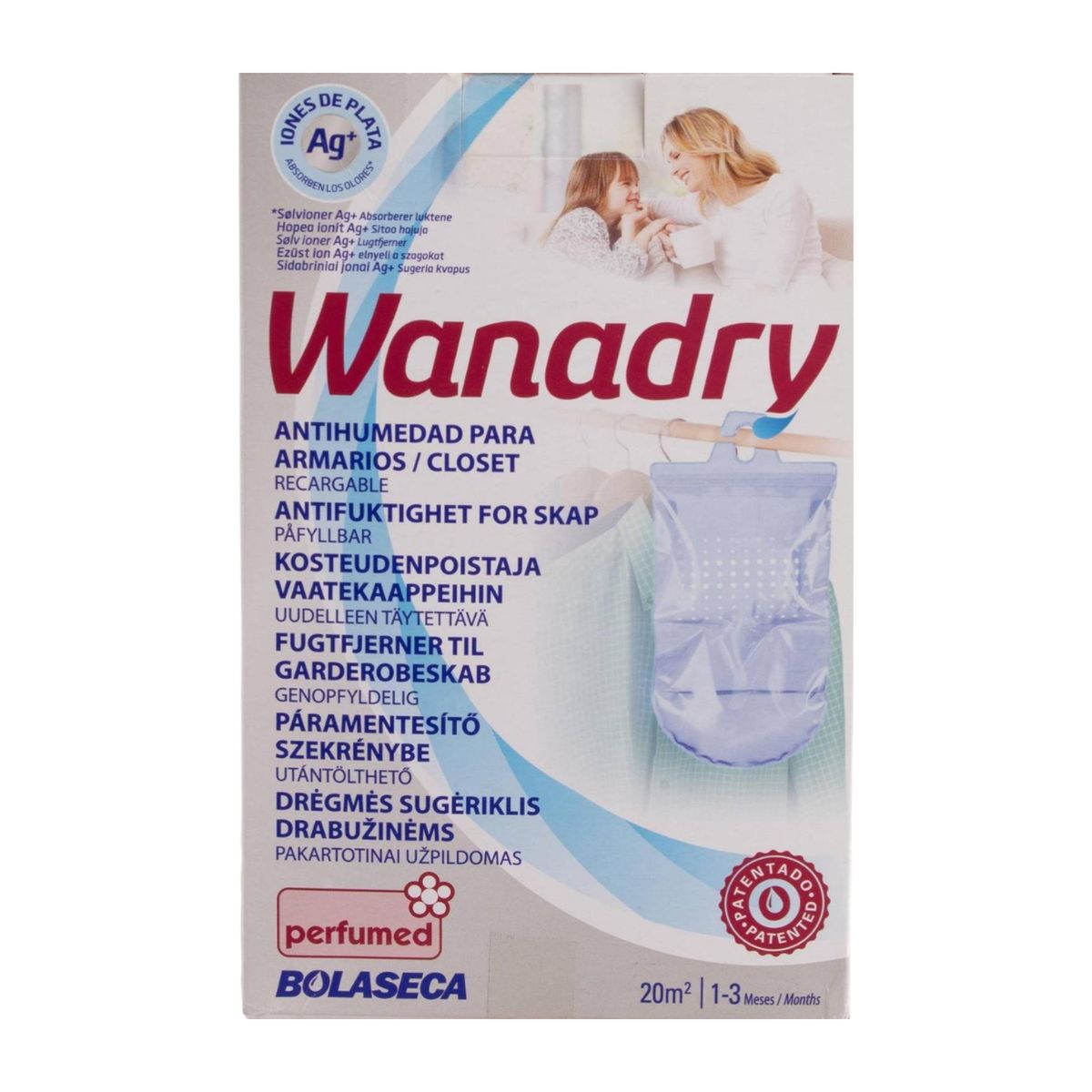 GENERICO - Sistema Antihumedad Bolaseca Wanadry Closets Y Armarios 450g