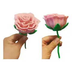 GENERICO - Figura Rosa - Impresa en 3D