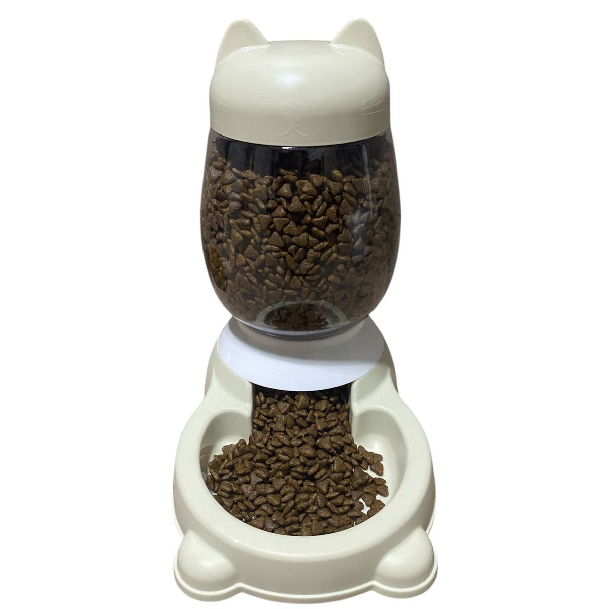 GENERICO - Dispensador Para Comida Automático - Perro Gato 1,1 kg