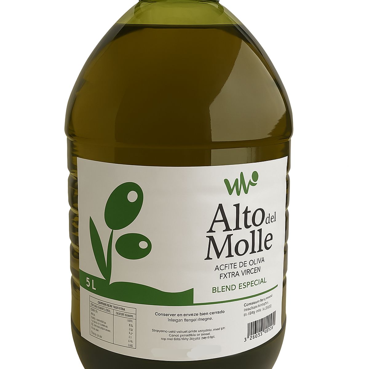 GENERICO - Aceite de Oliva Extra Virgen Alto del Molle